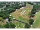 Aerial view of a golf course driving range with green lawns and mature trees at 1529 Ensenada Dr, Orlando, FL 32825