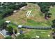 Aerial shot of driving range at a golf course at 1529 Ensenada Dr, Orlando, FL 32825