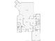 Detailed floor plan showcasing the layout of the main house and detached guest house at 19123 Sheldon St, Orlando, FL 32833