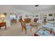 Spacious living area connecting to the dining room, perfect for entertaining guests at 2040 Mohawk Trl, Maitland, FL 32751