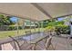 Covered and screened in patio perfect for dining outdoors and relaxing on a sunny day at 2040 Mohawk Trl, Maitland, FL 32751