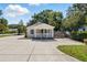 Charming one-story home with a welcoming front porch, manicured lawn, and ample parking space at 205 S Highland Ave, Apopka, FL 32703