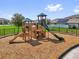 View of a community playground with multiple slides at 2224 Tay Wes Dr, St Cloud, FL 34771