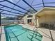 Outdoor living at its finest with this screened-in pool, patio seating, and sunny ambiance at 2641 Hemingway Ave, Haines City, FL 33844