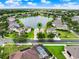 Aerial view of the desirable community with serene water views at 2710 Gorst Rd, Winter Garden, FL 34787
