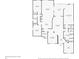 Detailed floor plan of home showing layout of rooms, including living spaces and bedrooms at 2710 Gorst Rd, Winter Garden, FL 34787
