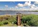Scenic view of a wooden pier extending into the serene lake, surrounded by lush greenery at 2710 Gorst Rd, Winter Garden, FL 34787