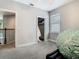 Bedroom featuring neutral walls, carpet and an open closet at 3213 Kentshire Blvd, Ocoee, FL 34761