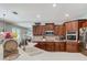 Stylish kitchen featuring stainless steel appliances and plenty of counter space at 3213 Kentshire Blvd, Ocoee, FL 34761
