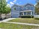 Charming two-story home with a well-manicured lawn and two car garage at 3259 Alling Ct, Deltona, FL 32725