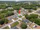 Neighborhood aerial view showing the property and its location within the community at 3944 Sw 130Th Loop, Ocala, FL 34473
