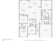 Floorplan illustrating layout of rooms and dimensions of the home at 3944 Sw 130Th Loop, Ocala, FL 34473