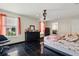 Bedroom with a dresser and bright window at 4208 Lugano Ct, Kissimmee, FL 34746