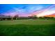 Golf course with manicured green fairways and lush landscapes under a vibrant sky at 5913 Masters Blvd, Orlando, FL 32819