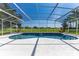 Screened-in pool and spa overlooking the golf course, perfect for relaxation at 5913 Masters Blvd, Orlando, FL 32819