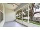 Screened porch, offering an outdoor living space at 644 Villa Ct, Clermont, FL 34711