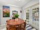 Dining room with access to backyard at 7466 Canford Ct # 25, Winter Park, FL 32792
