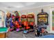 Arcade room with a selection of games and pool table at 8100 Fan Palm Way, Kissimmee, FL 34747