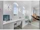 Bright office space features built-in desk, natural light, and modern fixtures at 12530 Climbing Vine Ct, Windermere, FL 34786