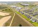 An aerial perspective showing the property's proximity to a school and community amenities at 16013 Silver Brook Way Way, Winter Garden, FL 34787