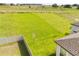 Large, well-maintained backyard with green grass and partial fence, perfect for outdoor activities at 16013 Silver Brook Way Way, Winter Garden, FL 34787