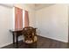 Bedroom features hardwood floors and vintage-inspired furniture at 1732 Oasis Ave, Deltona, FL 32725