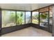 Screened patio provides a transitional space from the interior to the outdoors at 1732 Oasis Ave, Deltona, FL 32725