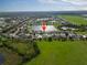 A birds eye view of a Gathering friendly community with lake views at 2332 Andrews Valley Dr, Kissimmee, FL 34758
