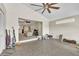 Spacious bonus room with tile floors and a view into the connected living room at 2391 Piedmont Lakes Blvd, Apopka, FL 32703