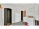 Functional laundry room featuring a washing machine, dryer hookups, and closet for storage solutions at 2525 Lafayette Ave, Winter Park, FL 32789