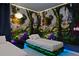 Themed bedroom with Avatar wallpaper, two twin beds, and LED lighting accents at 3715 Lana Ave, Davenport, FL 33897