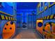 Minion themed custom bunk beds make this room super fun and playful, with doors on far wall at 3715 Lana Ave, Davenport, FL 33897