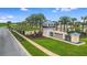 Windsor Island Resort community entrance with lush landscaping and manicured grass at 3715 Lana Ave, Davenport, FL 33897