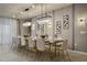 Open-concept kitchen and dining area with large dining table at 3715 Lana Ave, Davenport, FL 33897