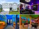 Charming two-story home with landscaped yard and gray color at 3715 Lana Ave, Davenport, FL 33897