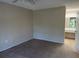 Neutral bedroom leads to the vanity area at 4596 Pheasant Run Dr # C, Orlando, FL 32808