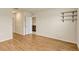 Bright bedroom with wood flooring features modern shelving and ample natural light at 868 Brooklet Dr, Davenport, FL 33837