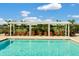 Inviting poolside lounge area featuring comfortable seating and lush landscaping for a tranquil and relaxing experience at 868 Brooklet Dr, Davenport, FL 33837