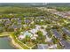 Aerial view of the community, featuring a swimming pool, playground, and scenic surroundings at 14025 Oasis Springs Ln # 901, Windermere, FL 34786