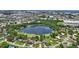 Sprawling community with a scenic lake surrounded by lush greenery, offering a peaceful suburban lifestyle at 2028 Lake Christie Dr, Orlando, FL 32809