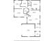 Detailed floor plan showcasing the layout of bedrooms, living spaces, kitchen, and utility room at 2028 Lake Christie Dr, Orlando, FL 32809