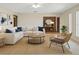 Cozy living room with stylish decor and a comfortable sectional sofa at 2028 Lake Christie Dr, Orlando, FL 32809