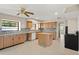 Spacious kitchen with an island at 22 Hillcrest Dr, Babson Park, FL 33827