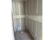 The compact shower space has plumbing connections and is ready for tiling and finishing touches at 2365 Zuni Road, St Cloud, FL 34771