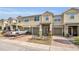 Inviting townhome featuring a private garage and charming front landscaping, showcasing a comfortable and appealing exterior at 3813 Black Spruce Ln, Winter Springs, FL 32708