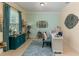 Bright office space with natural light, stylish decor, and ample work areas at 410 E Victoria Trails Blvd, Deland, FL 32724
