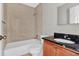 Bathroom featuring vanity and shower at 416 Banyon Tree Cir # 108, Maitland, FL 32751