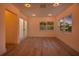 Bright bedroom featuring recessed lighting and wood flooring at 4201 Mizell St, Orlando, FL 32812