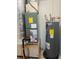 Image shows the water heater with adjacent HVAC system components at 5918 Stratton Ln, Orlando, FL 32808