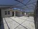 Relaxing screened in patio with brick pavers offers ample space for outdoor activities at 6129 Citrus Grove Ct, St Cloud, FL 34771